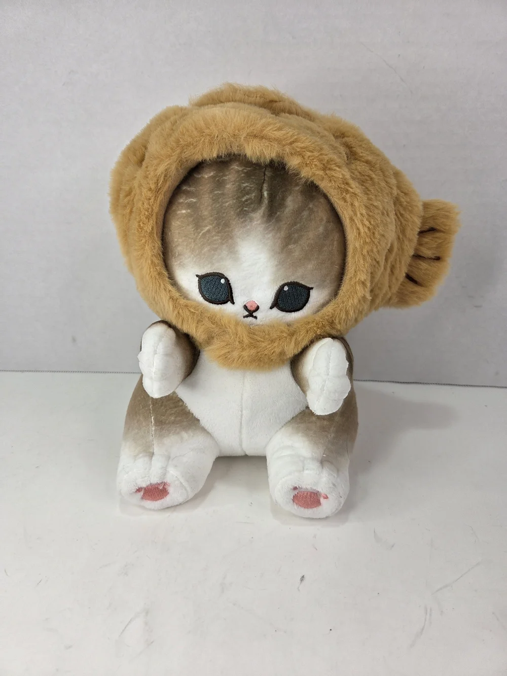 Mofusand Super Yummy Taiyaki Meow Cat Plush Toy 9”
